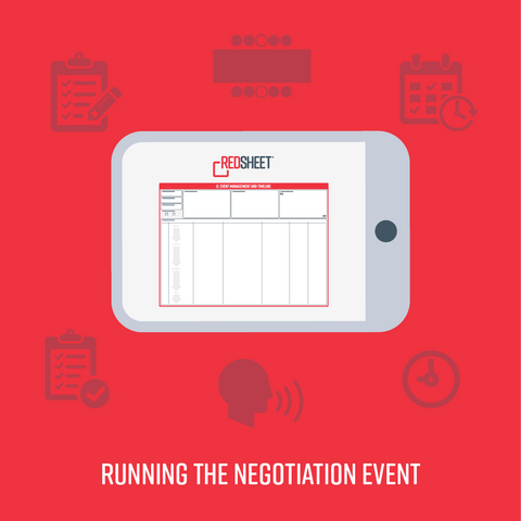 Running the Negotiation Event